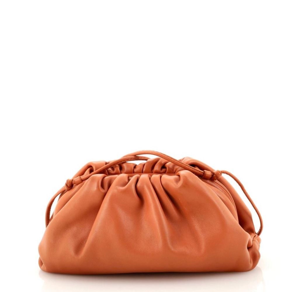 Bottega Veneta The Pouch Leather Mini Neutral - Picture 4 of 8
